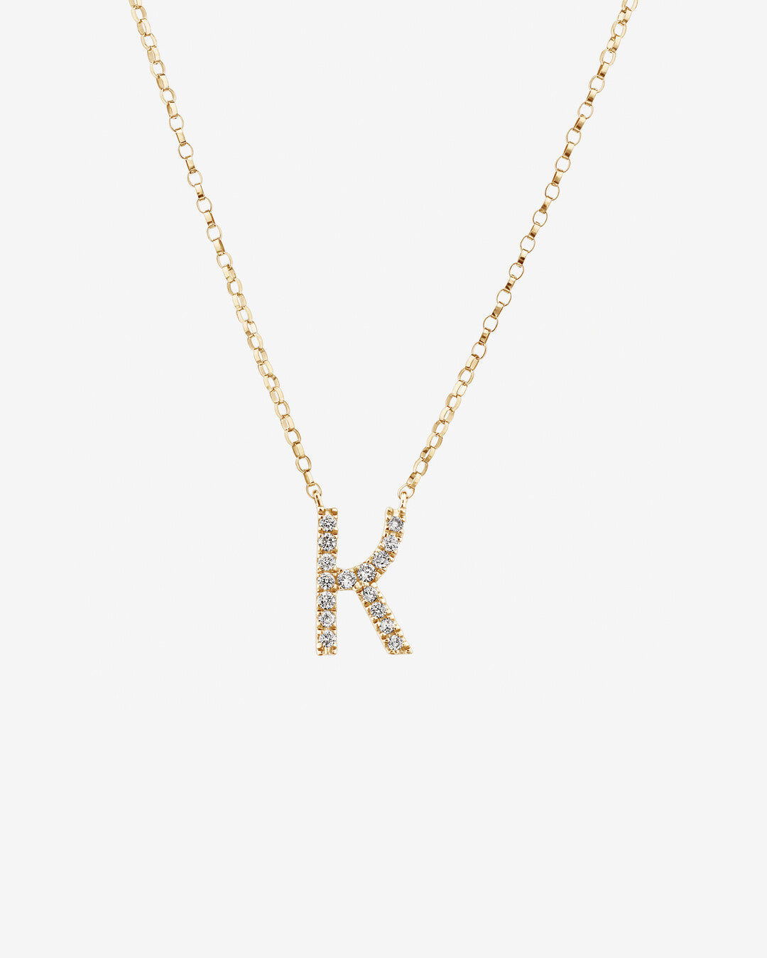 Round Cut Cubic Zirconia in 925 Sterling Silver Necklace 1