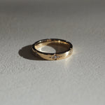 Stunning 0.1 TCW Round Moissanite Stones Flush Wedding Bands 1