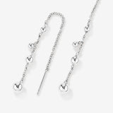 Round Cut Cubic Zirconia in 925 Sterling Silver Earrings 2