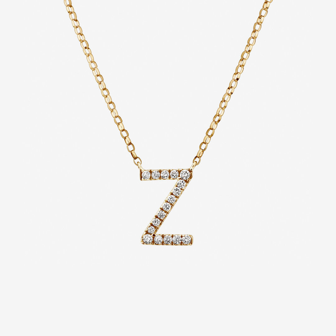 Round Cut Cubic Zirconia in 925 Sterling Silver Necklace 1