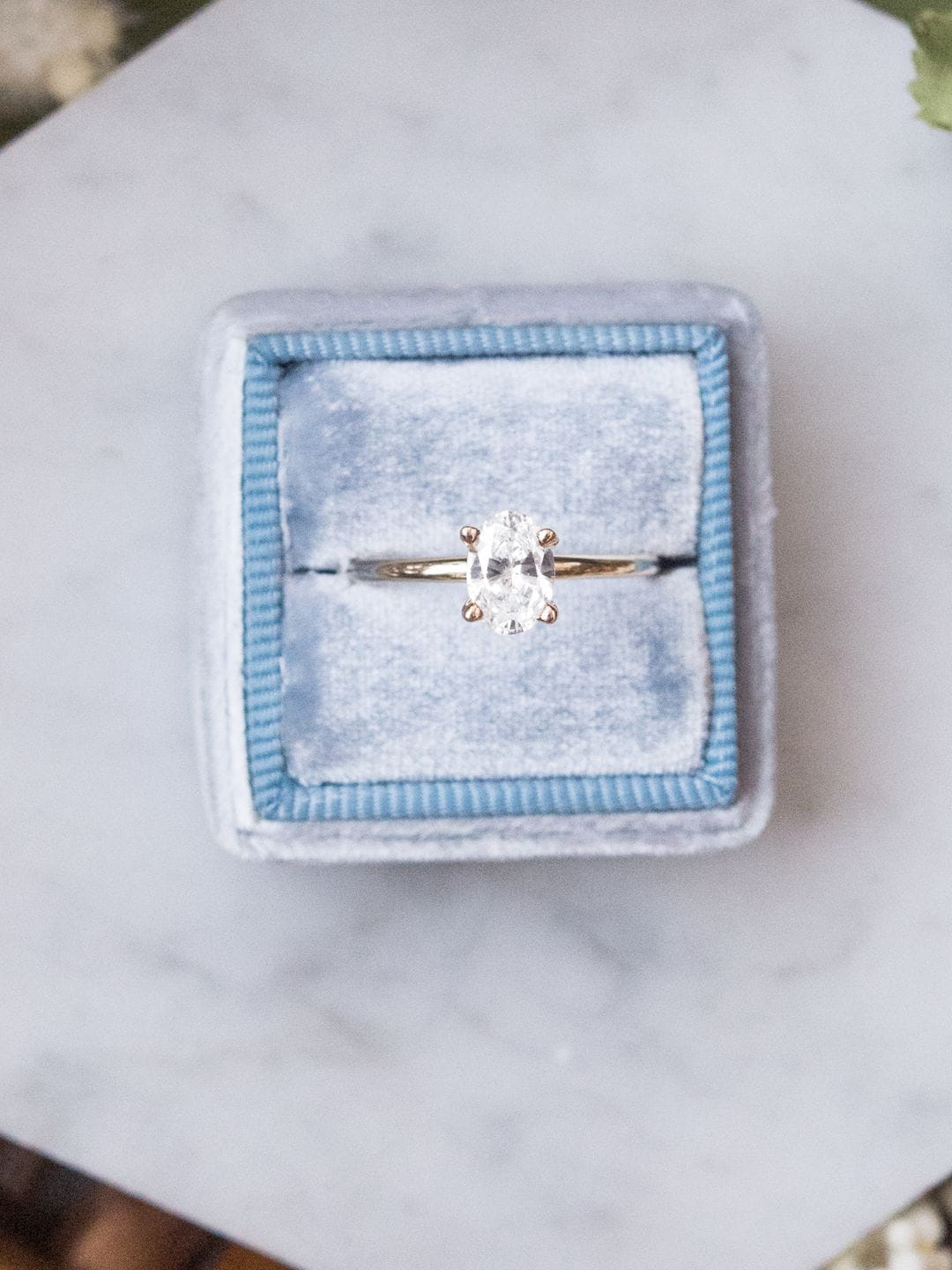 Stunning 1 CT Oval Moissanite Engagement Ring With Solitaire Design 10