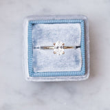 Stunning 1 CT Oval Moissanite Engagement Ring With Solitaire Design 10
