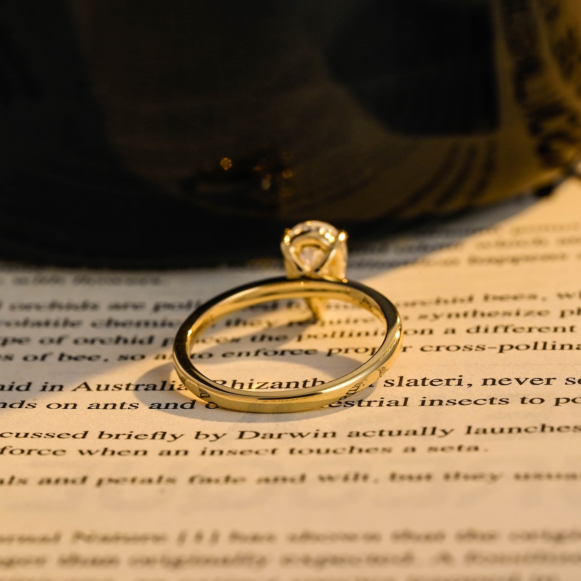 Stunning 3.0 CT Pear Moissanite Engagement Ring with Solitaire Design 7