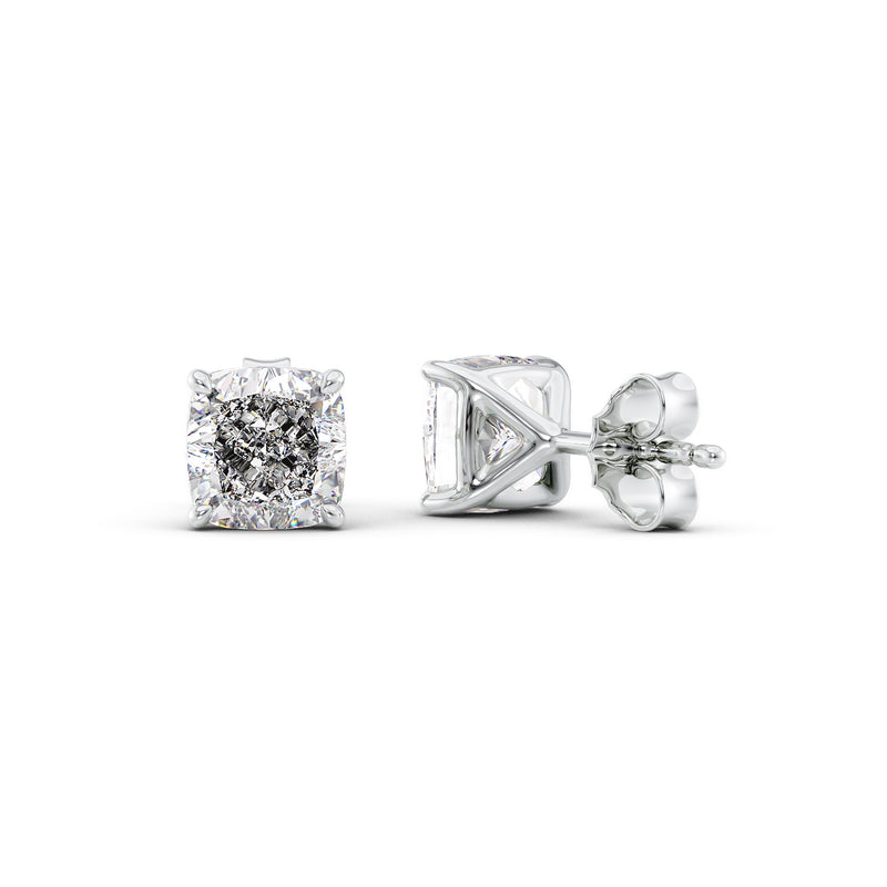 
                  
                    3 TCW Cushion Cut Stud Moissanite Earrings
                  
                