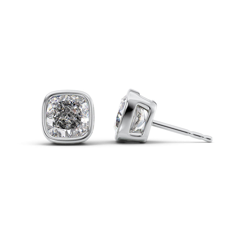 
                  
                    3 TCW Cushion Cut Stud Moissanite Earrings
                  
                