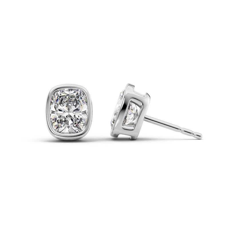 
                  
                    3 TCW Cushion Cut Stud Moissanite Earrings
                  
                