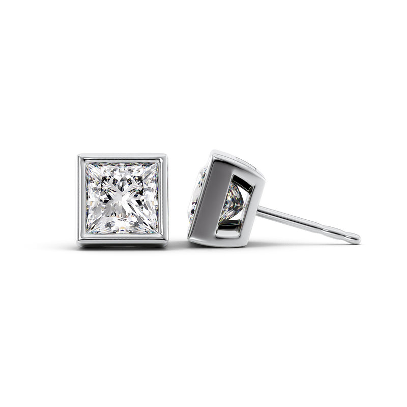 
                  
                    3 TCW Princess Cut Stud Moissanite Earrings
                  
                