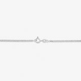 Round Cut Cubic Zirconia in 925 Sterling Silver Necklace 3