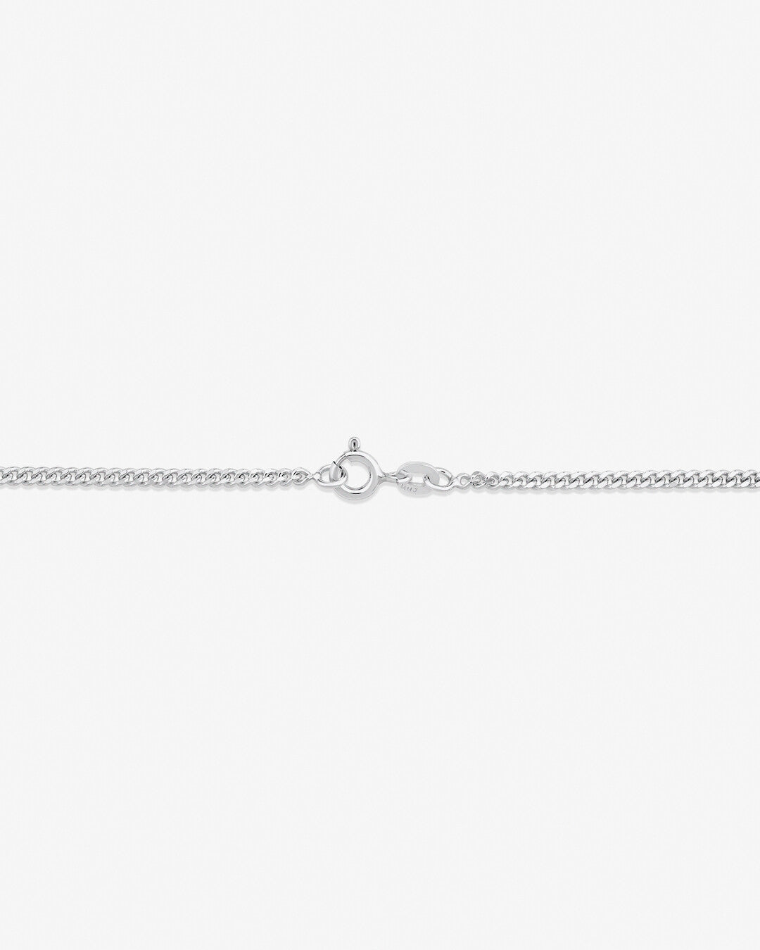 Round Cut Cubic Zirconia in 925 Sterling Silver Necklace 3