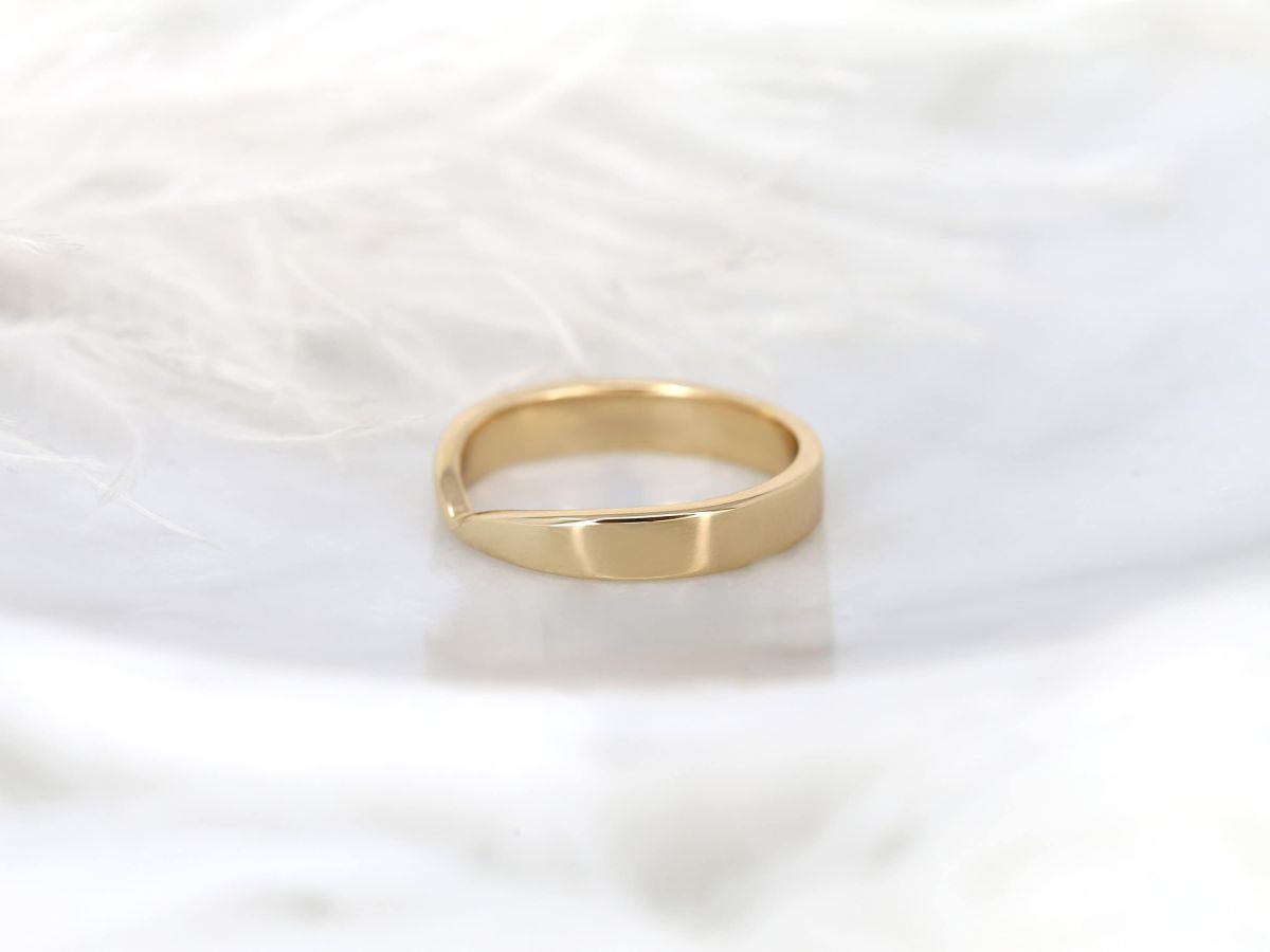 Stunning Chevron Metal Wedding Bands 2