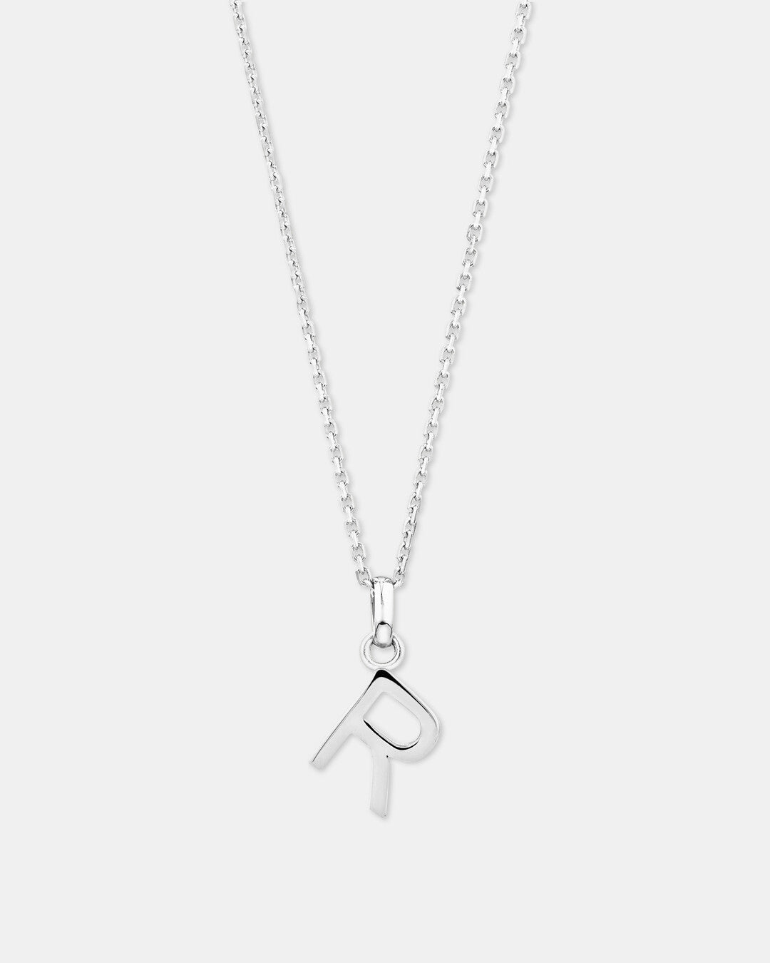 Round Cut Cubic Zirconia in 925 Sterling Silver Necklace 1