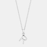 Round Cut Cubic Zirconia in 925 Sterling Silver Necklace 1