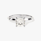 Stunning 1.0-2.0 CT Cushion Moissanite Engagement Ring with Solitaire Design 4