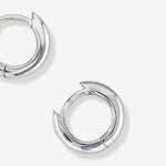 Round Cut Cubic Zirconia in 925 Sterling Silver Earrings 5
