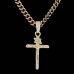 Crucifix Silver Pendant for Him 13