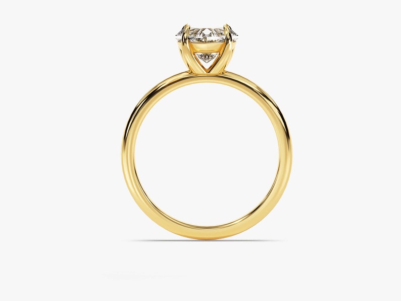 Stunning 1.5 CT Heart Moissanite Engagement Ring with Solitaire Design 3