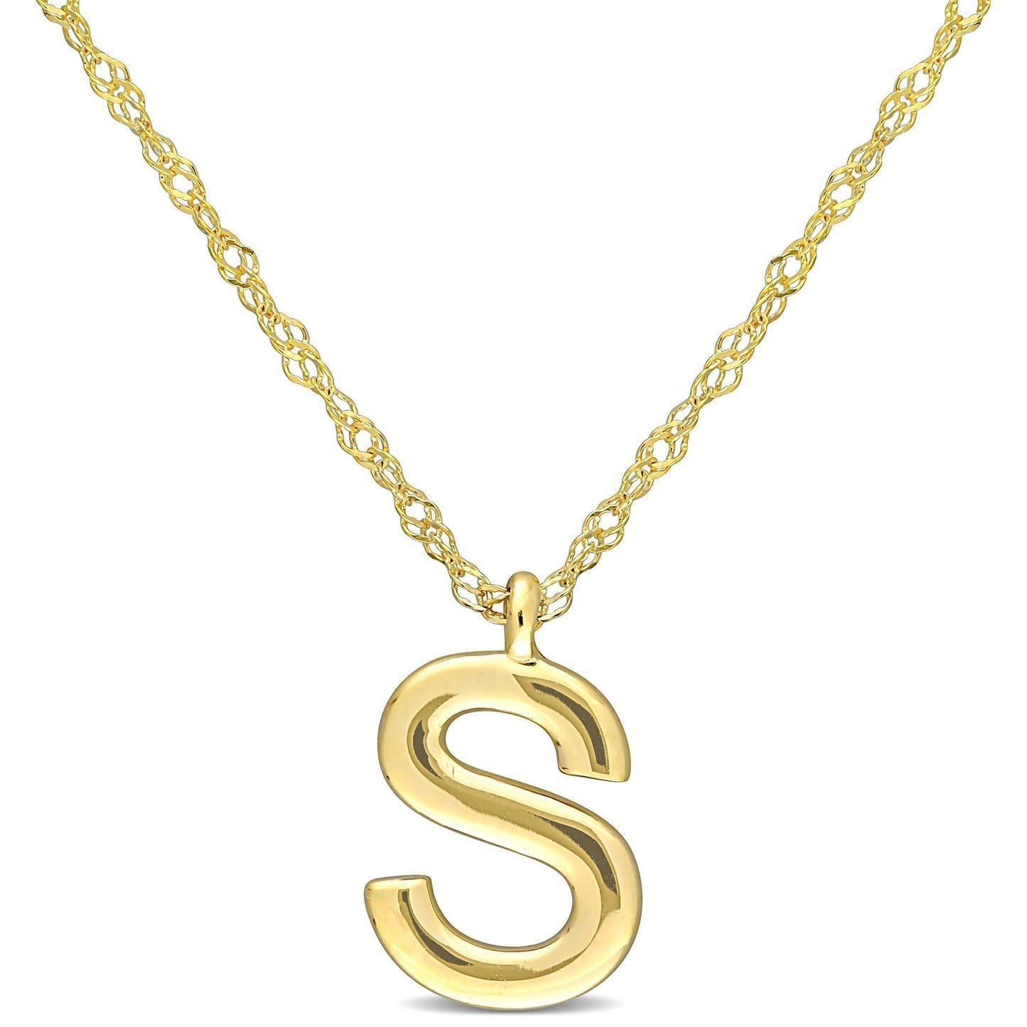 Round Cut Cubic Zirconia in 925 Sterling Silver Necklace 12