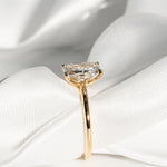Stunning 1.70 CT Radiant Moissanite Engagement Ring with Solitaire Design 8