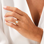 Stunning 1.0-2.0 CT Oval Moissanite Engagement Ring with Bezel Design 6