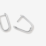 Round Cut Cubic Zirconia in 925 Sterling Silver Earrings 4