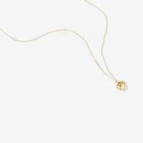 Round Cut Cubic Zirconia in 925 Sterling Silver Necklace 2