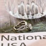 Stunning 2.0 CT Round Moissanite Engagement Ring with Pave Design 5