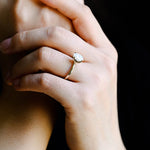 Stunning 1.0 - 2.0 CT Oval Moissanite Engagement Ring with Hidden Halo Design 4