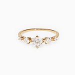 0.80 CT Round Dainty CVD EF/VS Diamond Wedding Band 2