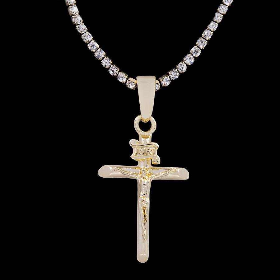 Crucifix Silver Pendant for Him 9