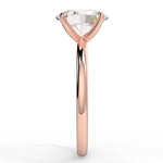 Stunning 2.11 CT Oval Moissanite Engagement Ring with Solitaire Design 10