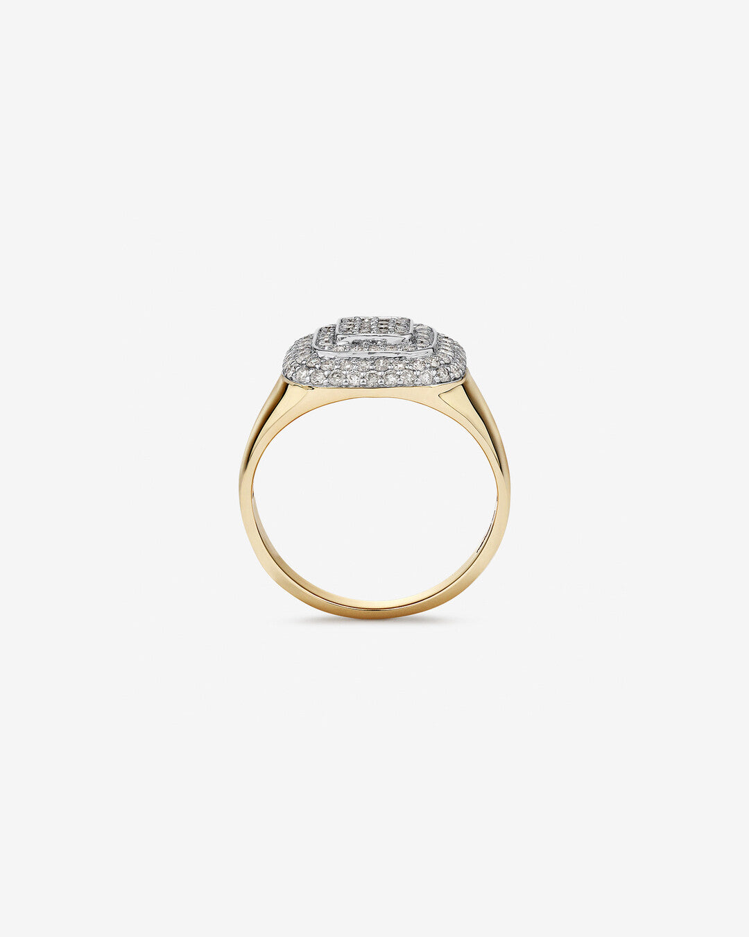 1.0 TCW Round Moissanite Men's Wedding Band in Solid Gold 3