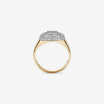 1.0 TCW Round Moissanite Men's Wedding Band in Solid Gold 3