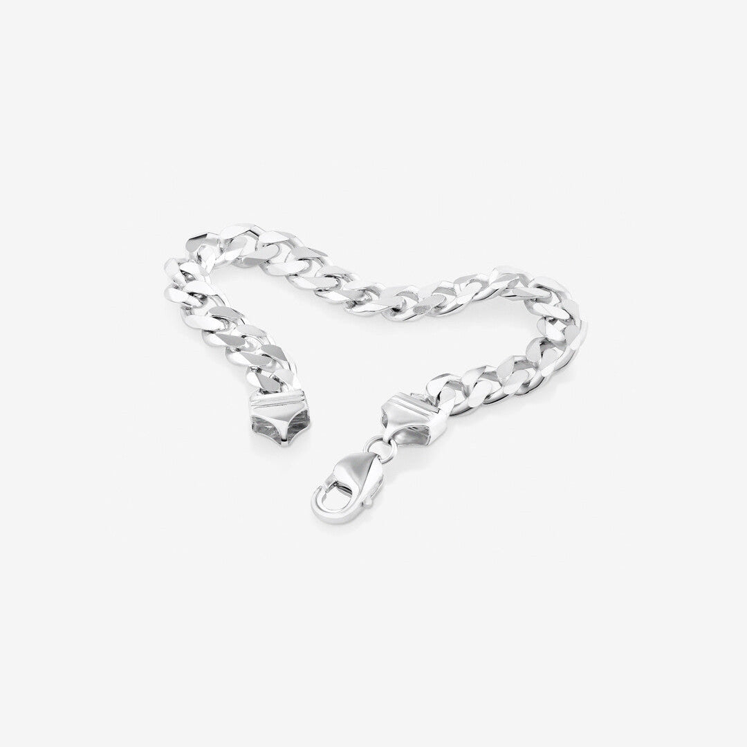 Round Cut Cubic Zirconia in 925 Sterling Silver Bracelet 2
