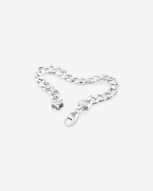 Round Cut Cubic Zirconia in 925 Sterling Silver Bracelet 2