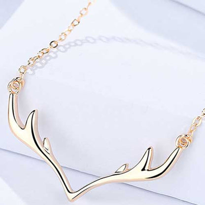 Round Cut Cubic Zirconia in 925 Sterling Silver Necklace 1