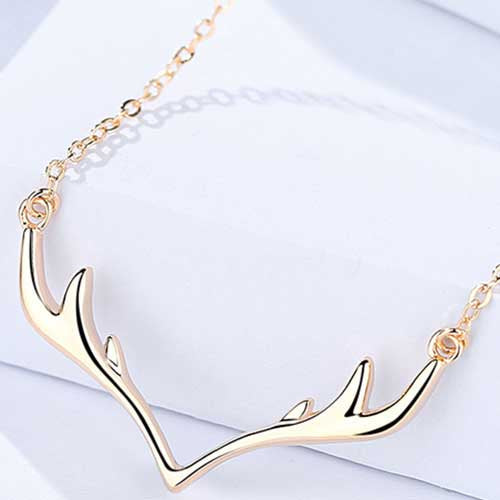 Round Cut Cubic Zirconia in 925 Sterling Silver Necklace 1