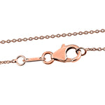 Round Cut Cubic Zirconia in 925 Sterling Silver Necklace 6