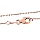 Round Cut Cubic Zirconia in 925 Sterling Silver Necklace 6