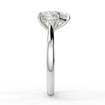 Stunning 0.81 CT Pear Moissanite Engagement Ring With Solitaire Design 7