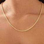 Round Cut Cubic Zirconia in 925 Sterling Silver Necklace 4