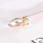 Stunning 1.0 - 2.0 CT Oval Moissanite Engagement Ring with Three Stone Design 9