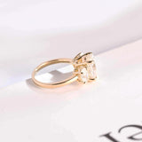Stunning 1.0 - 2.0 CT Oval Moissanite Engagement Ring with Three Stone Design 9