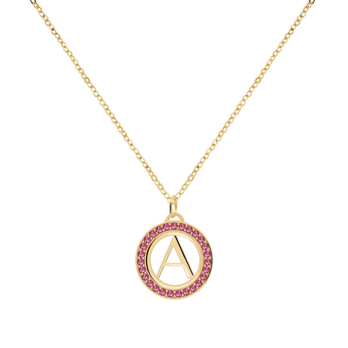 1.155 TCW Round Garnet Lab Made Diamond- July Birthstone Pendant 4
