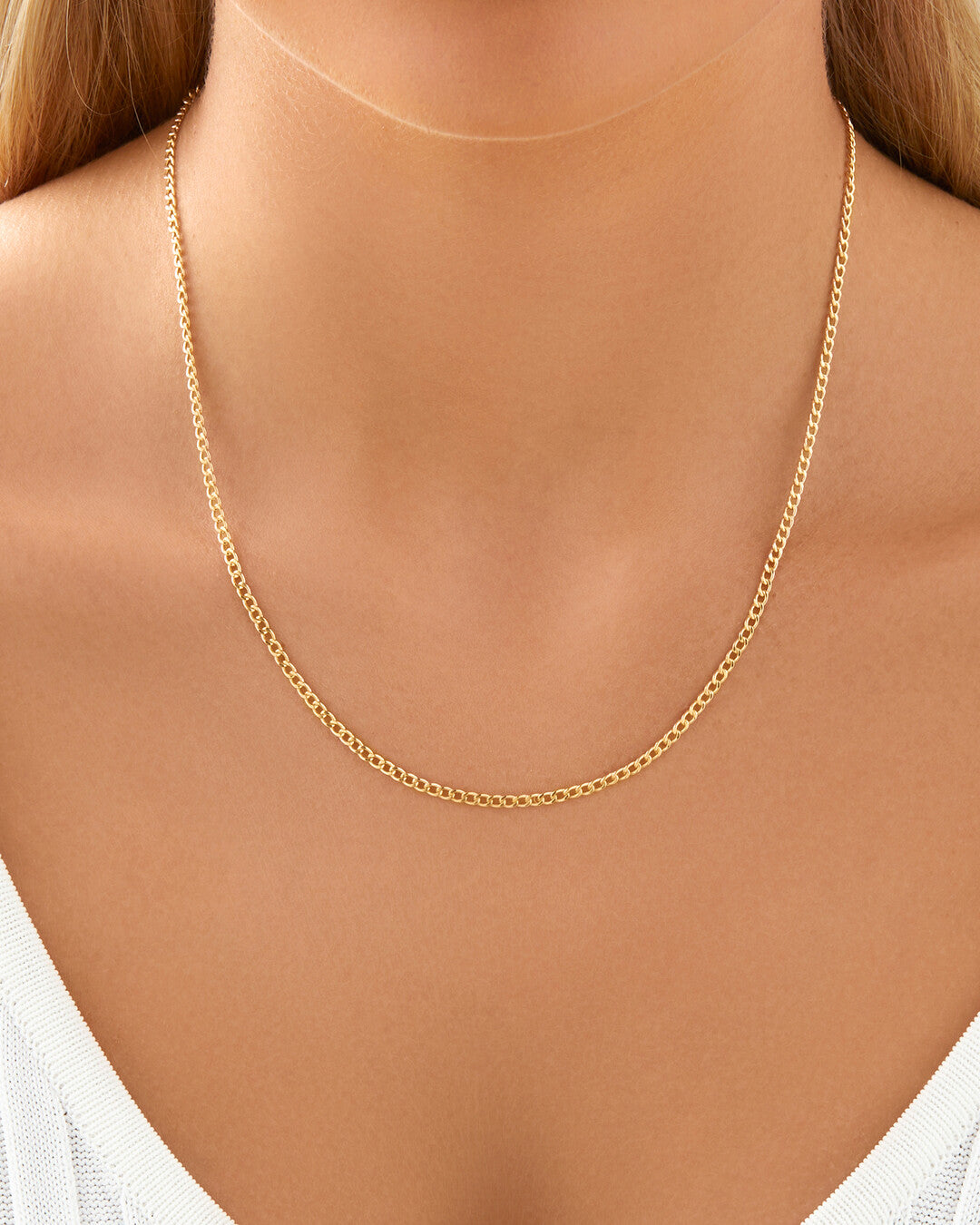 Round Cut Cubic Zirconia in 925 Sterling Silver Necklace 4