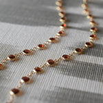 11.8 TCW Round Garnet Lab Made Diamond- January Birthstone Necklace 6