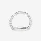 Round Cut Cubic Zirconia in 925 Sterling Silver Bracelet 1