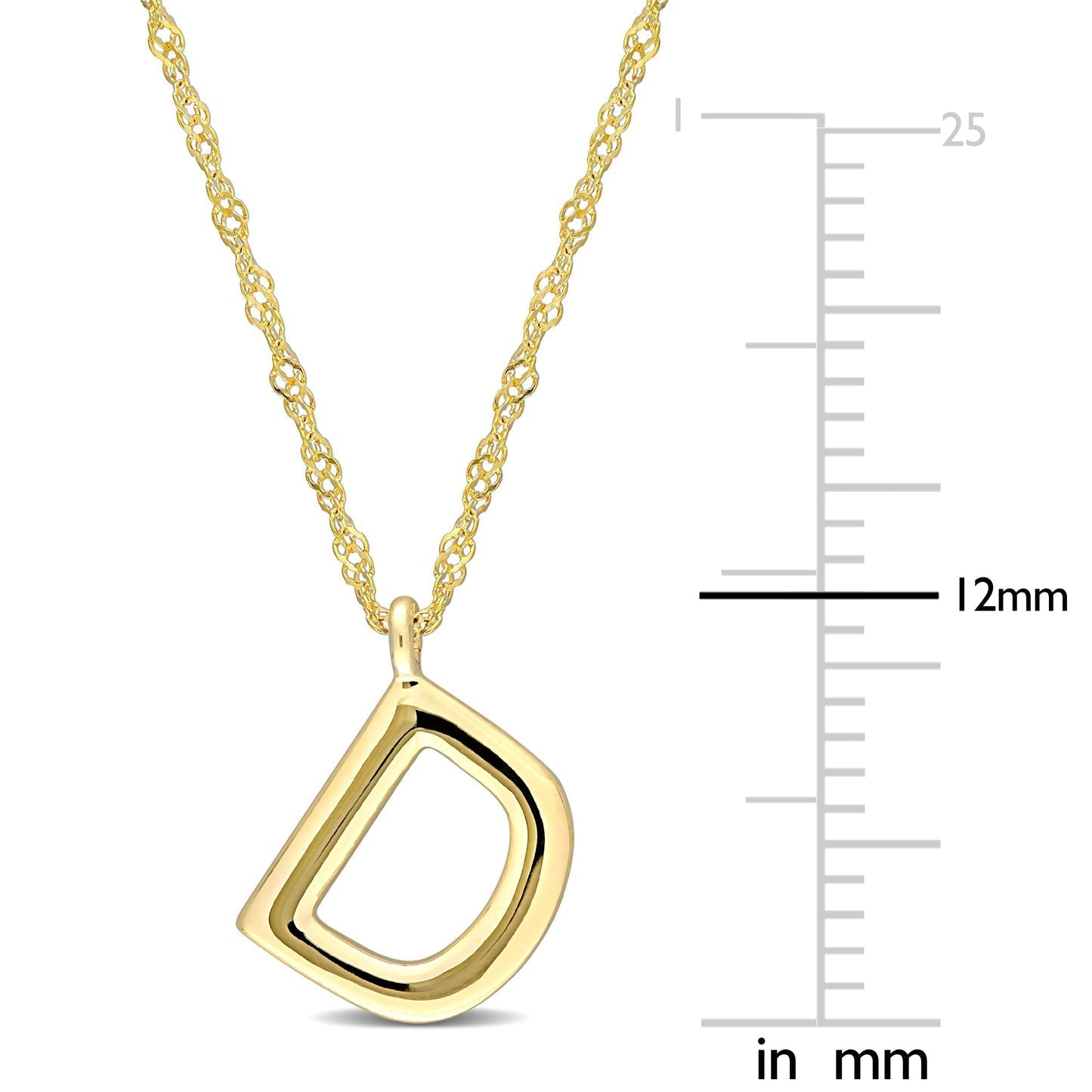 Round Cut Cubic Zirconia in 925 Sterling Silver Necklace 5