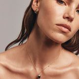 Round Cut Cubic Zirconia in 925 Sterling Silver Necklace 2