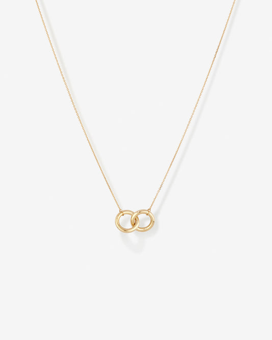 Round Cut Cubic Zirconia in 925 Sterling Silver Necklace 1