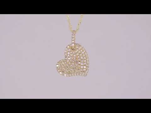 Round Cut Cubic Zirconia in 925 Sterling Silver Necklace 11